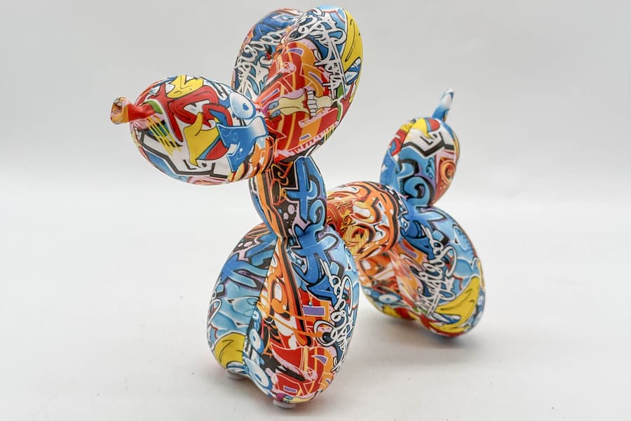 Pop Art Figur \Ballonhund\